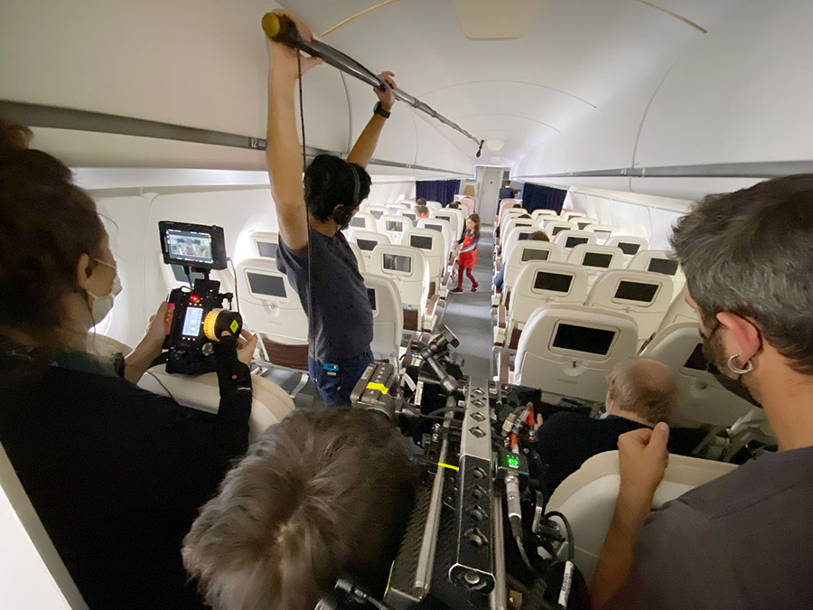 tournage decor avion |Frère et Sœur, Arnaud Desplechin