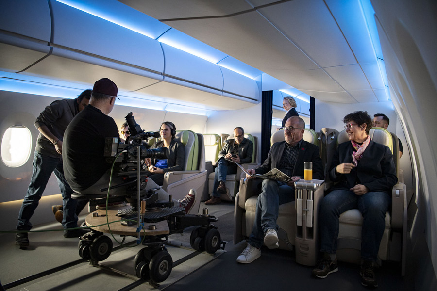 LF7 : making of, classe business