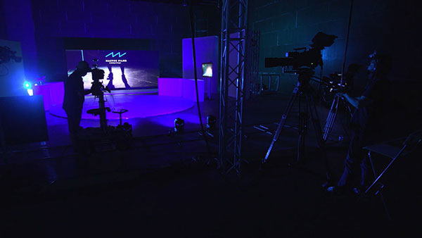 liveXperience shooting on the Grand 7 set in May 2020