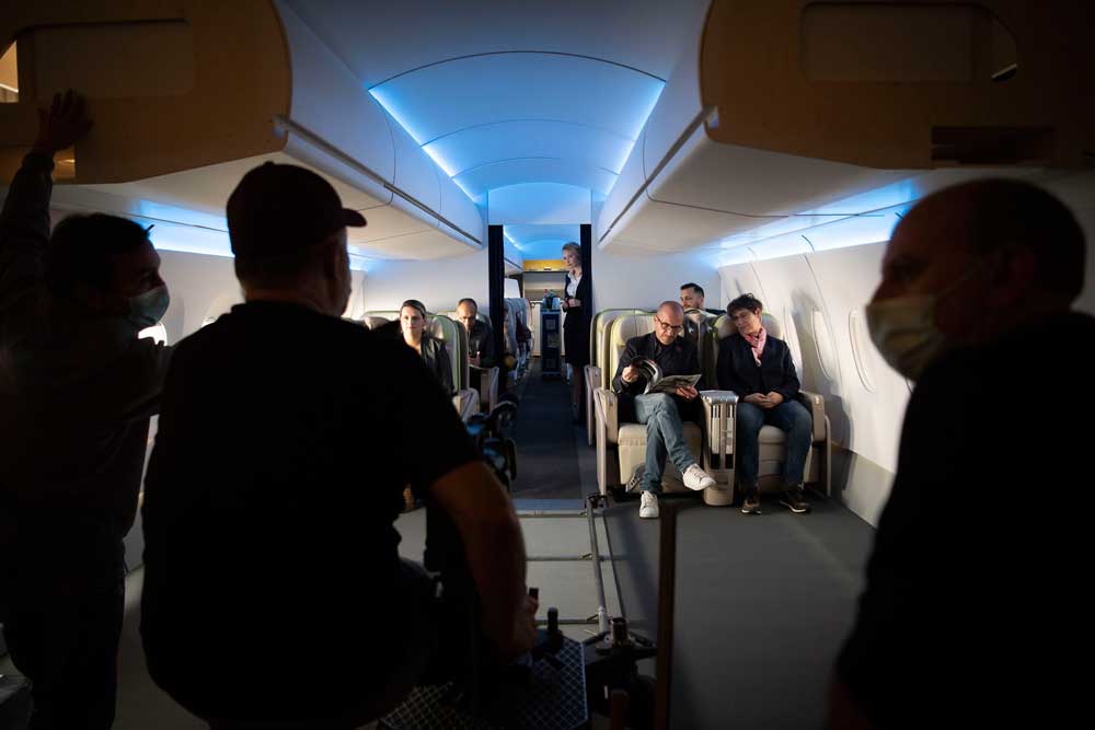 First take-off of the LF7 in flight