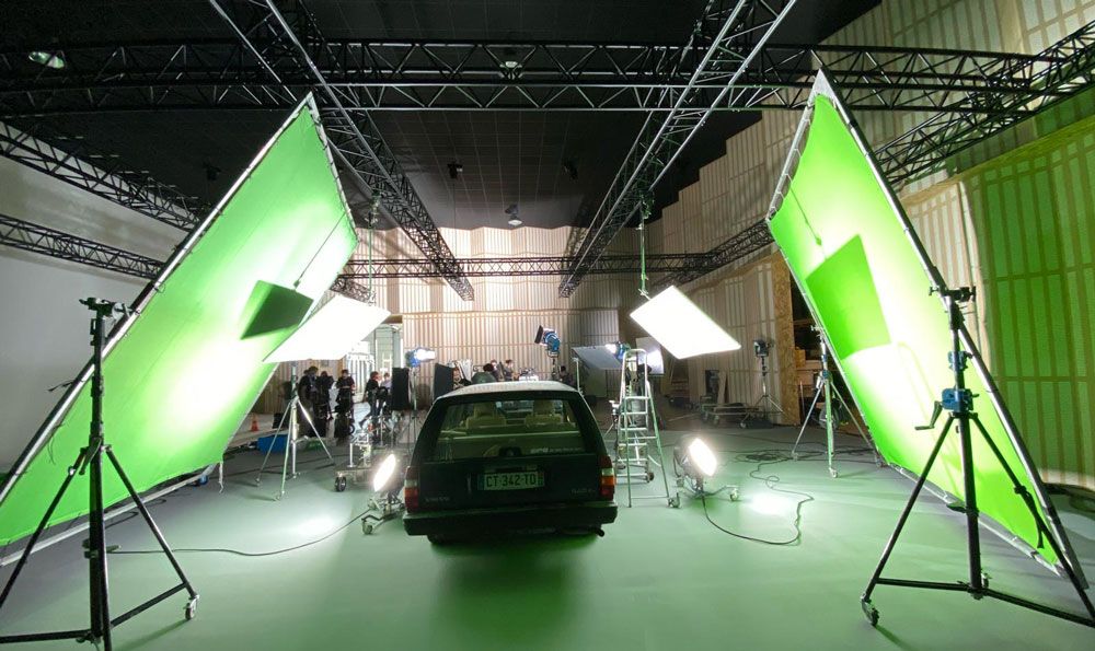 Le Grand Set tournage studio auto 